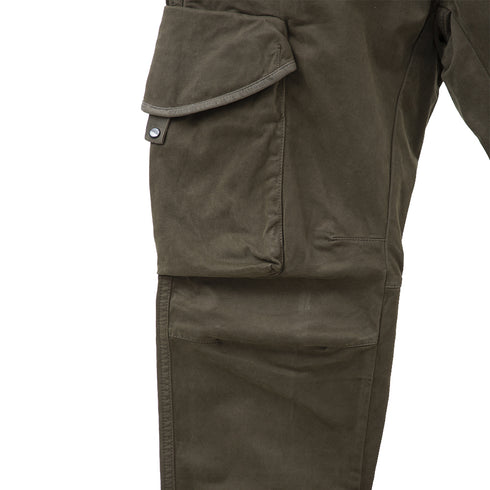 C.P. Company Stretch Sateen Cargo Pant Ergonomic Fit Black 999 13CMPA187A-005529G Degli Uberti